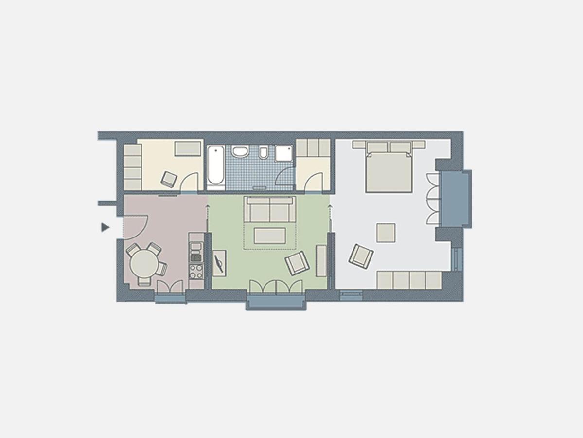 Kaiservillen Heringsdorf - Ferienwohnung Mit 1 Schlafzimmer Und Balkon Dr4 Εξωτερικό φωτογραφία